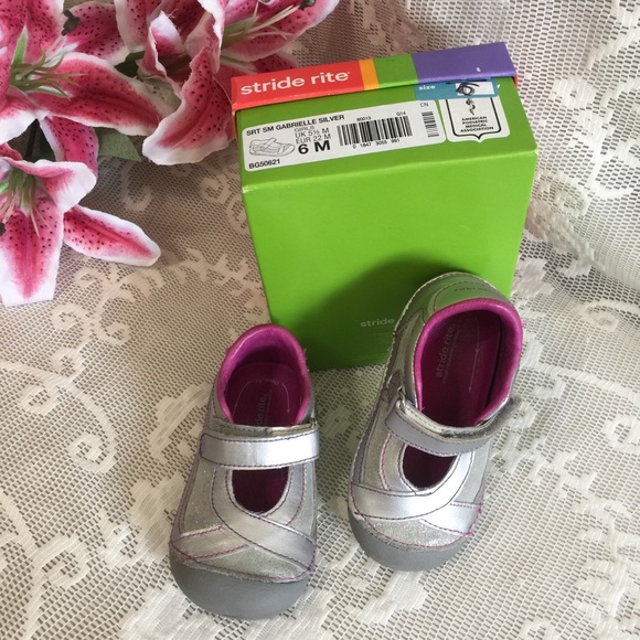 Stride Rite Gabrielle Toddler Girls' Shoes in box - Picture 6 of 6